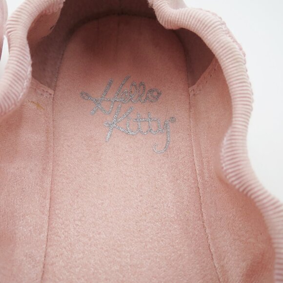 RARE NIB Hello Kitty Bernice Pink Satin Ballet Pointe Style Flat Size 9 - Picture 6 of 15